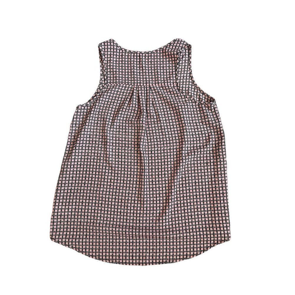Pleione Sleeveless Patterned Blouse M - Picture 8 of 10